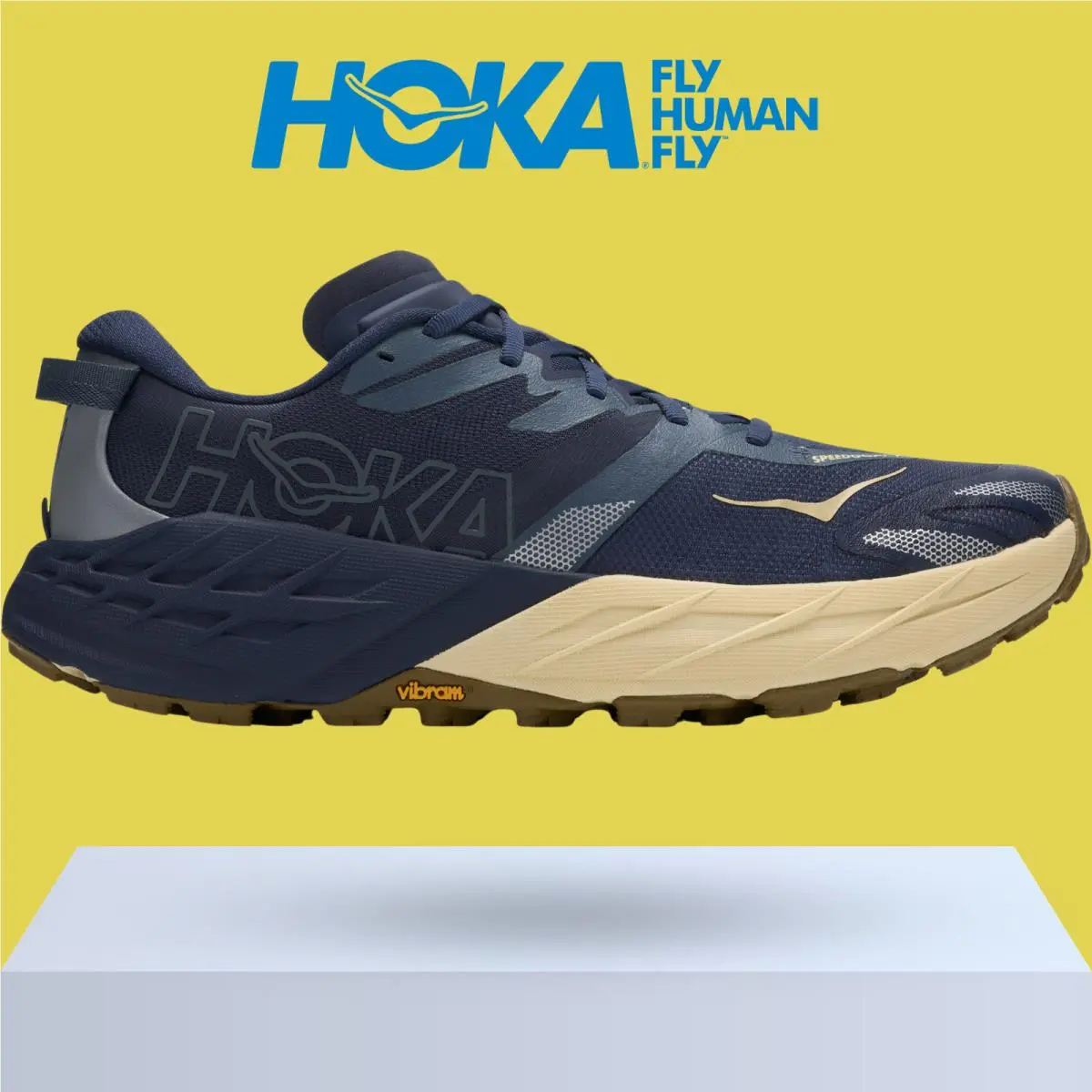 Hoka shoes - Hoka One One Speedgoat 7 - Black/Stellar Grey 24
