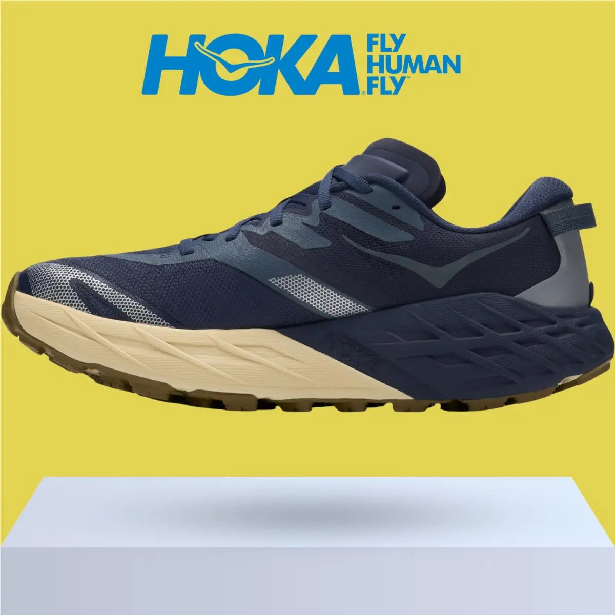 Hoka shoes - Hoka One One Speedgoat 7 - Black/Stellar Grey 25
