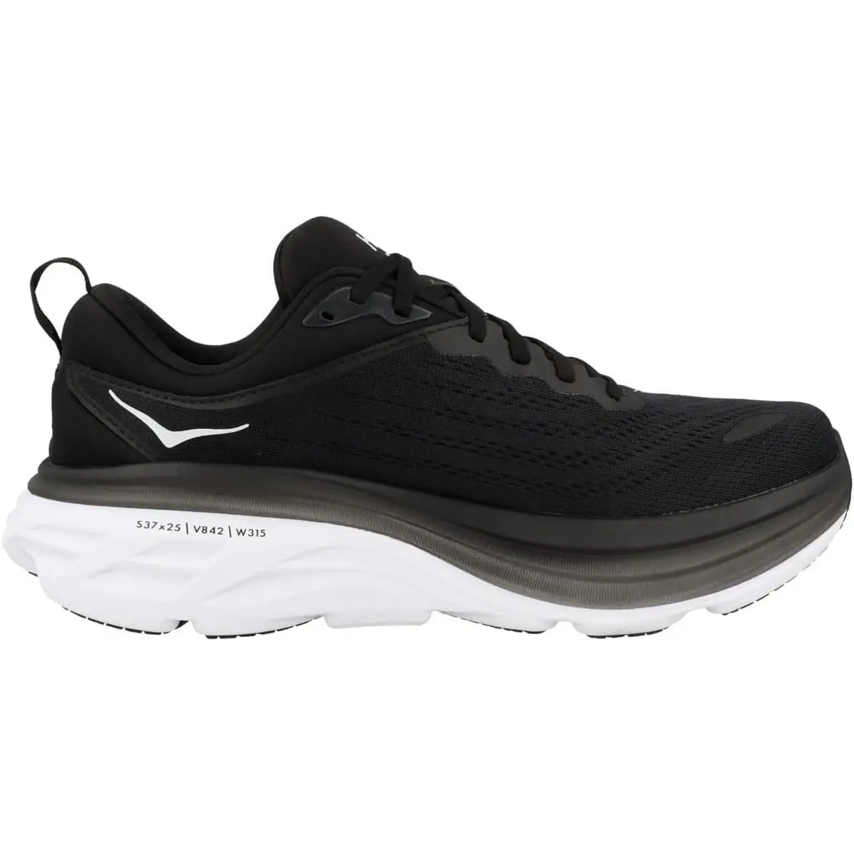 Hoka shoes - Hoka One One Bondi 8 - 1127953 - BLACK/WHITE 2