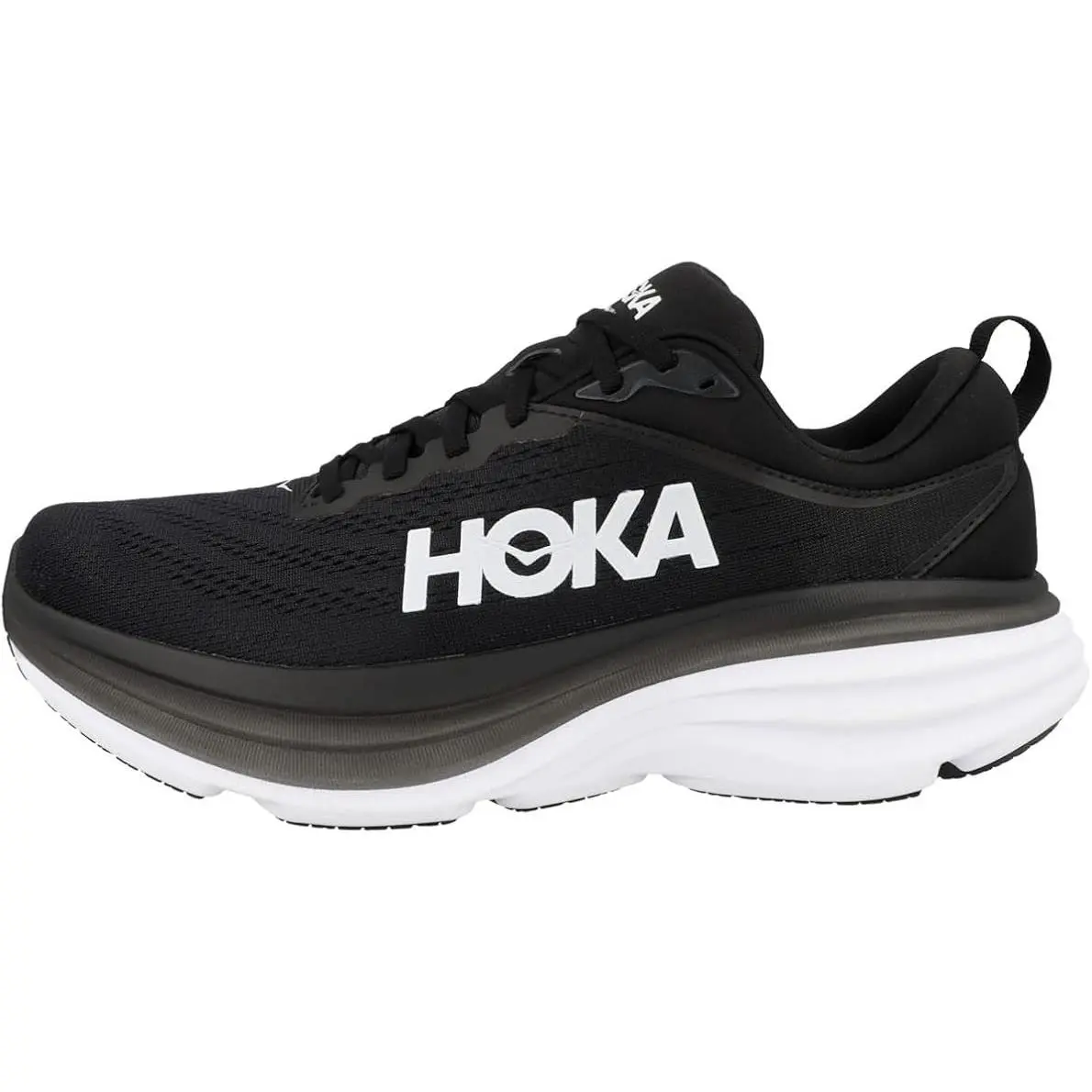 Hoka shoes - Hoka One One Bondi 8 - 1127953 - BLACK/WHITE 4
