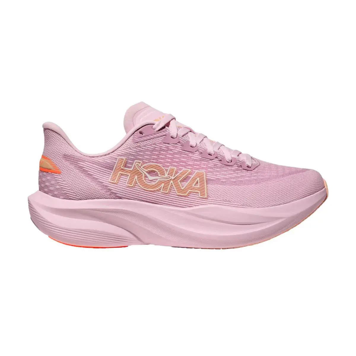 Hoka Mach 7 Lilac Cream / Tangerine Glow 1171938-LRMT Women`s - Multicolor