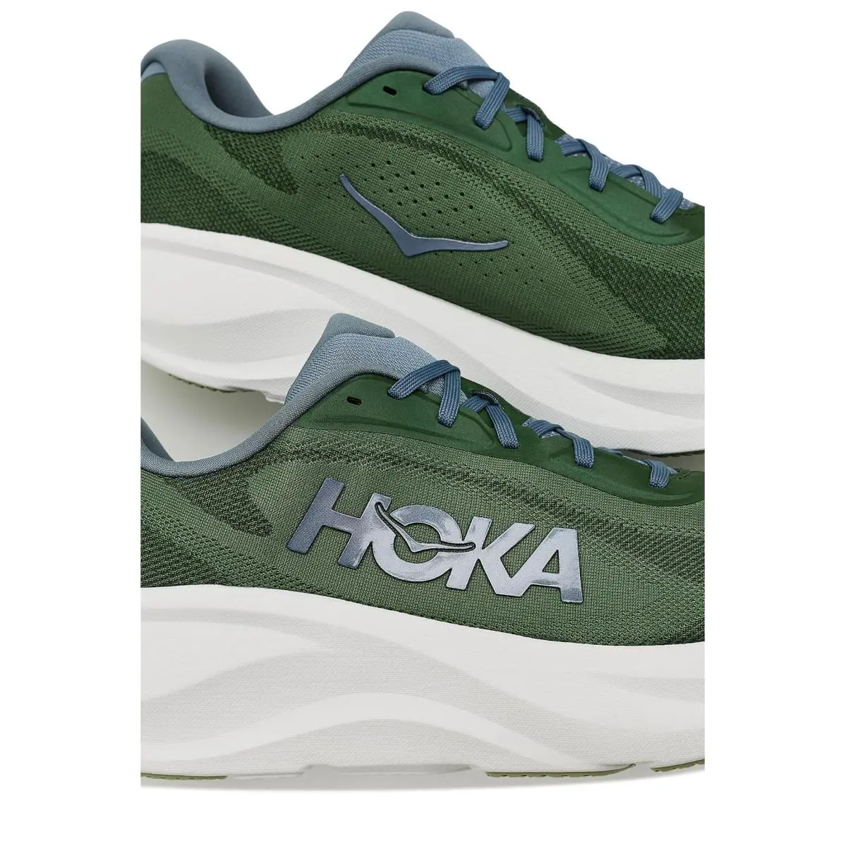 Hoka shoes - Baby Kale/Slate Blue 4