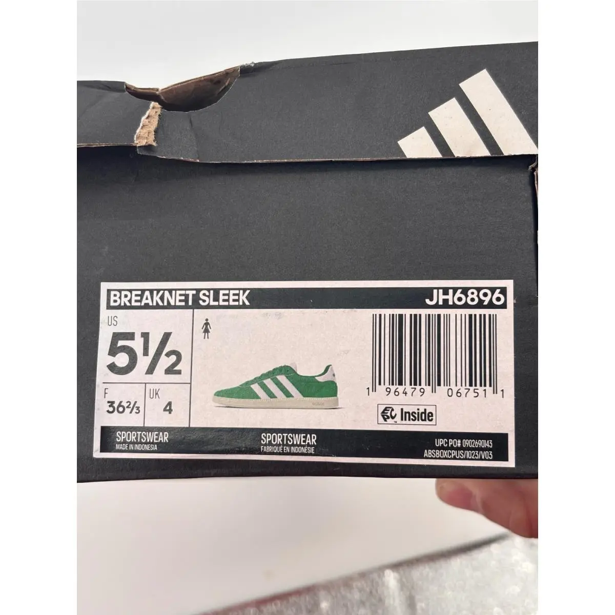 Adidas shoes - adidas Breaknet Sleek - Breaknet Sleek - Green 5