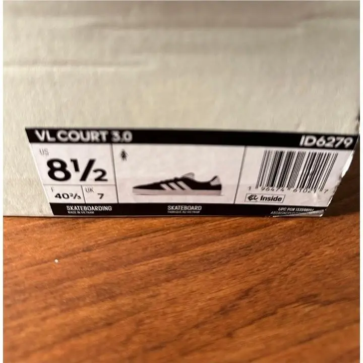Adidas shoes - VL Court 3.0 - Court - Black (UPC: 196474610217) 5