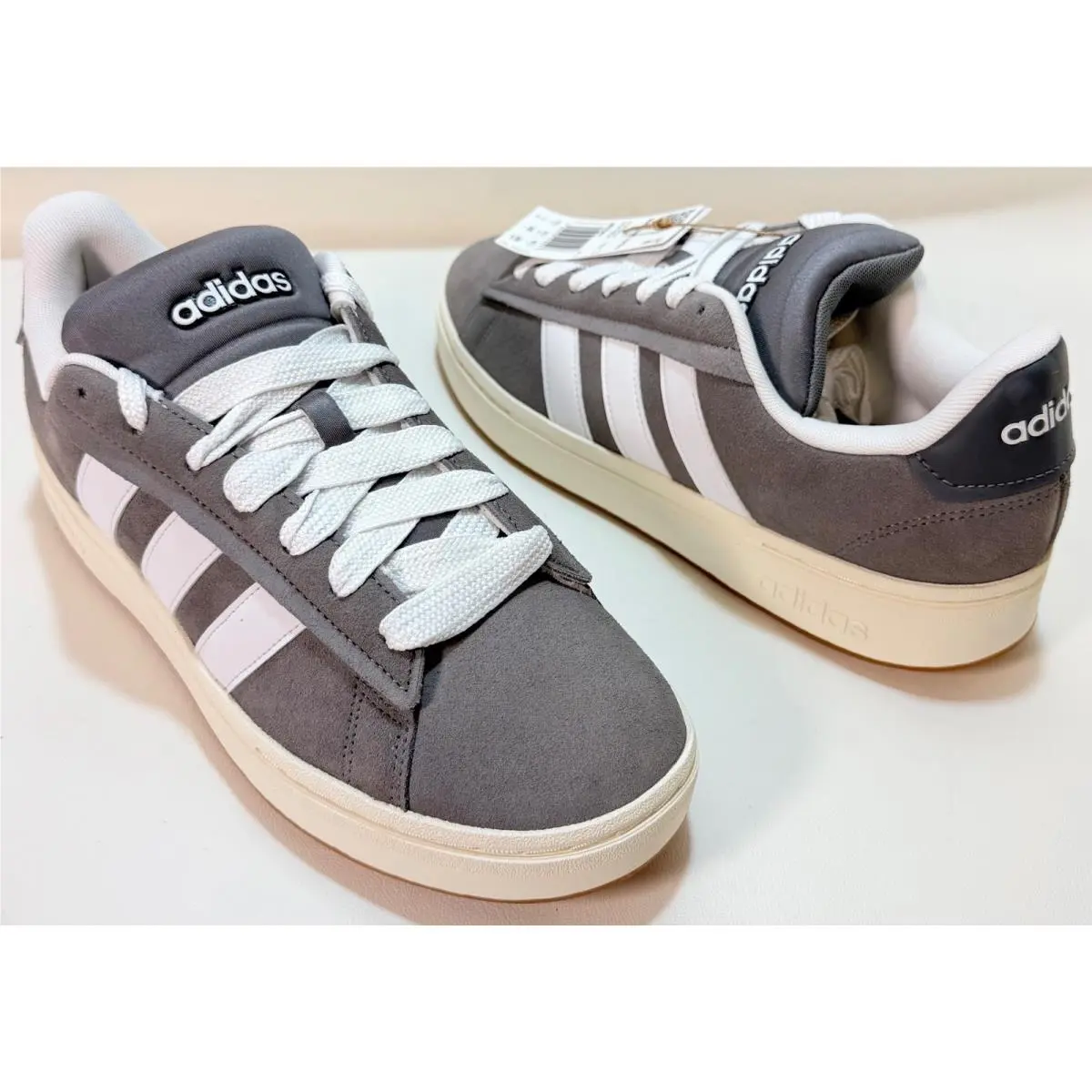 Adidas shoes - adidas Grand Court - Grand Court - Grey / Cloud White / Gum 0