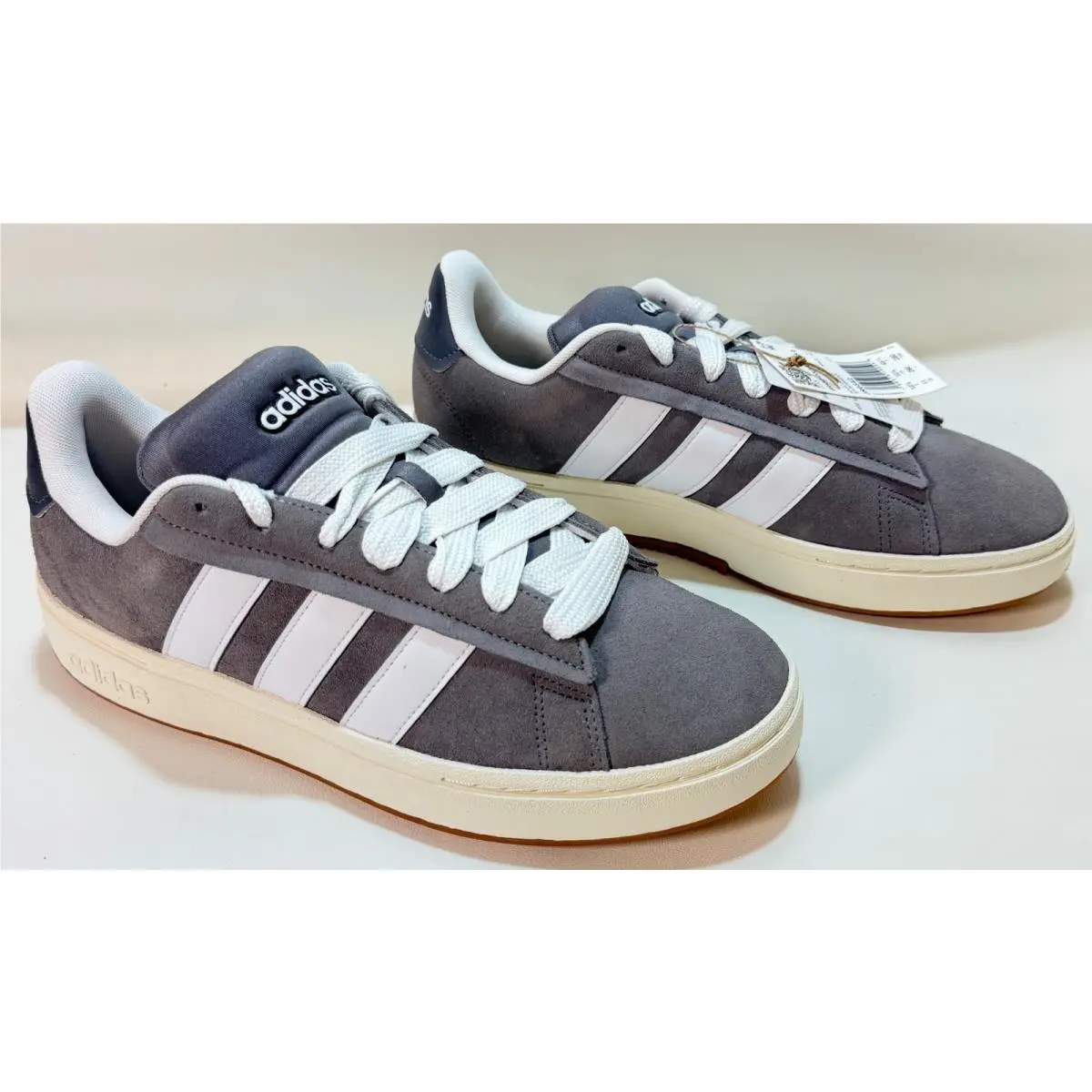 Adidas shoes - adidas Grand Court - Grand Court - Grey / Cloud White / Gum 2