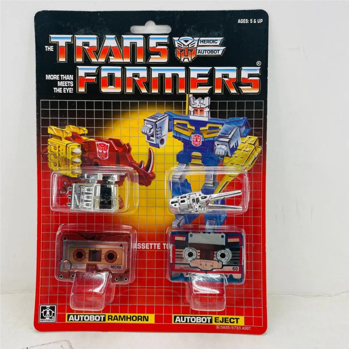 Transformers G1 Reissue Autobot Ramhorn Eject Action Figure Toy