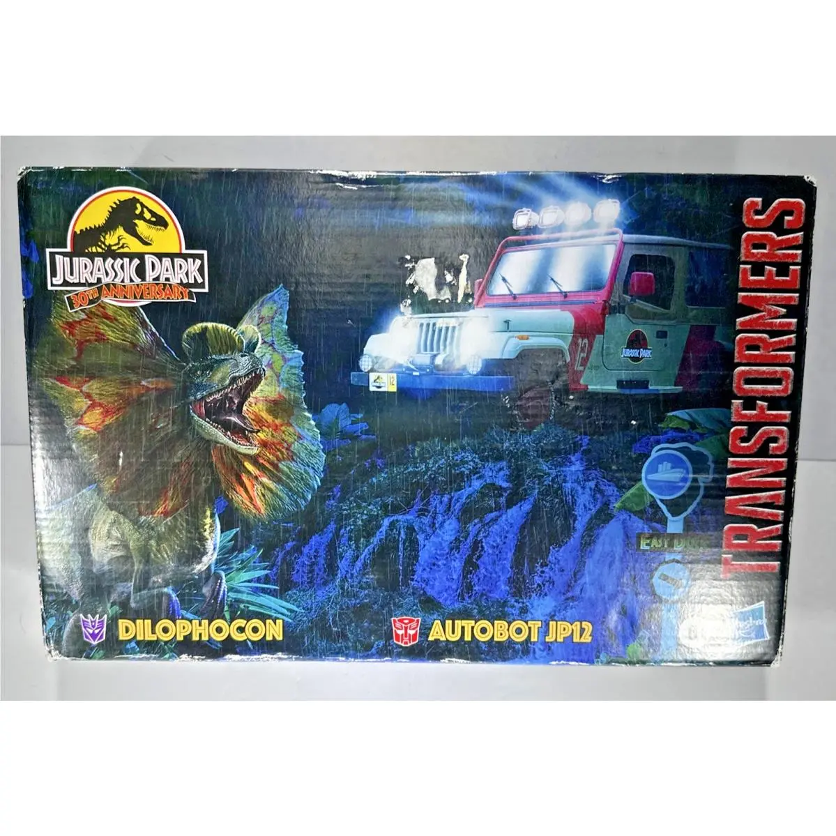 Jurassic Park Dilophocon Autobot JP-12 Transformers Nrfb