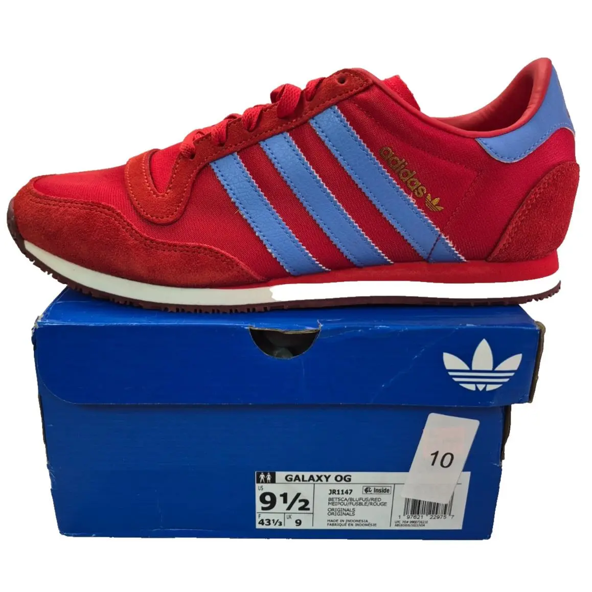 Adidas shoes - Aidas Galaxy Og - Aidas Galaxy - Red (UPC: 197621229757) 4