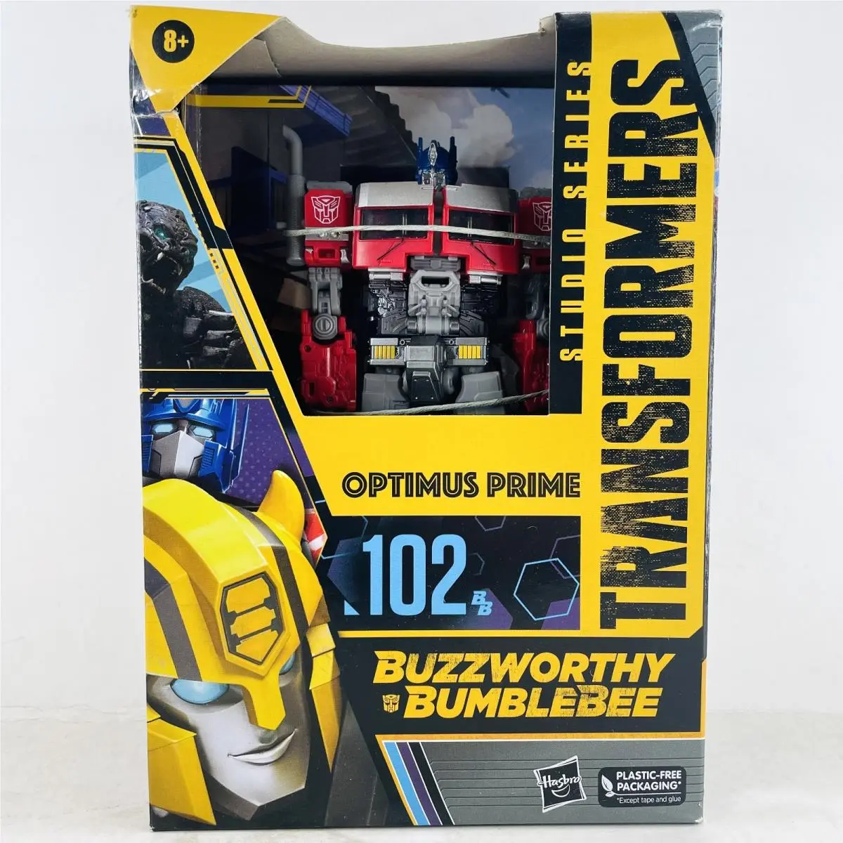 Hasbro Transformers Buzzworthy Bumblebee Studio Series Optimus Prime 102 Figure