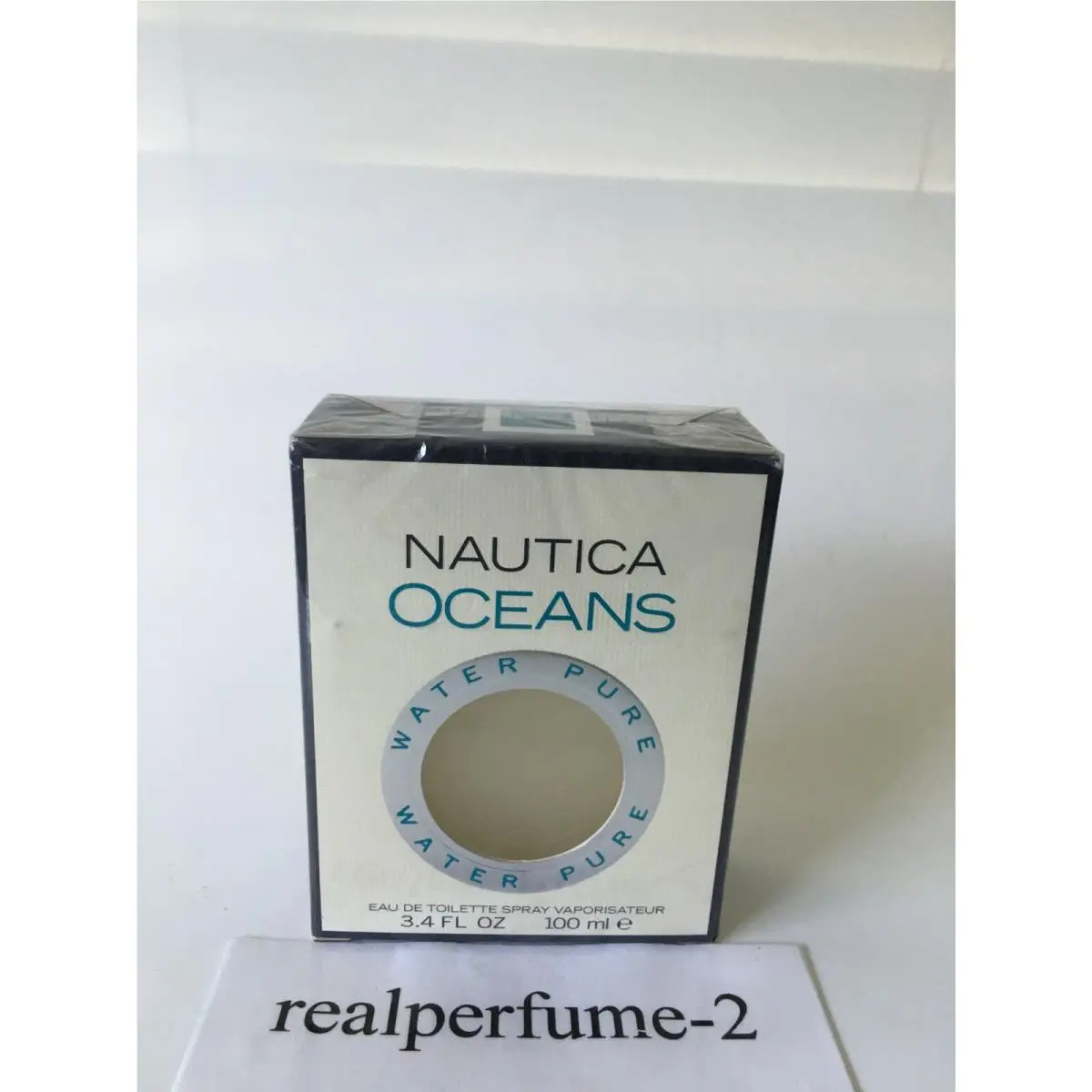 Oceans Water Pure Eau de Toilette Spray 3.4 Oz.spr. Sealed. Real by Nautica