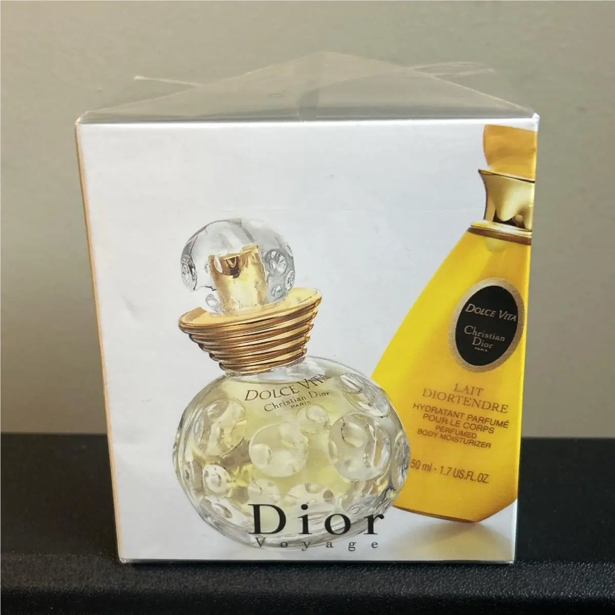 Dolce Vita Sensations Voyage Set Eau de Toilette Body Moisturizer DD2 by Dior