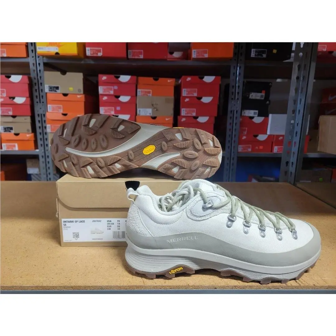 Merrell Ontario SP Lace Men Shoes J007692 Stucco Size 15