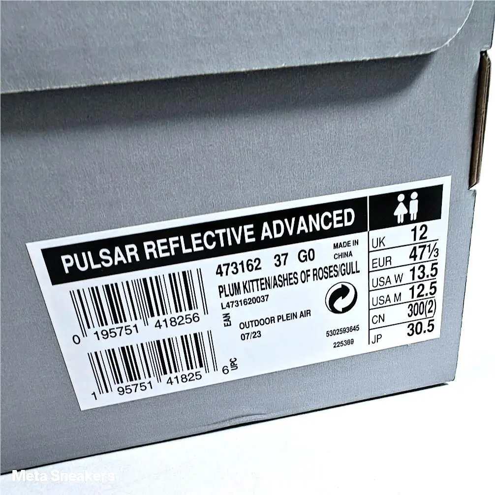 Salomon shoes - Salomon Pulsar - Pulsar - L4731620037 - Plum Kitten / Ashes Of Roses / Gull 0