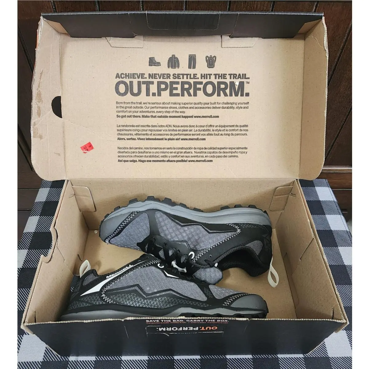 Merrell shoes - Merrell All Out - All Out - 1893922 - BLACK & GRAY 12