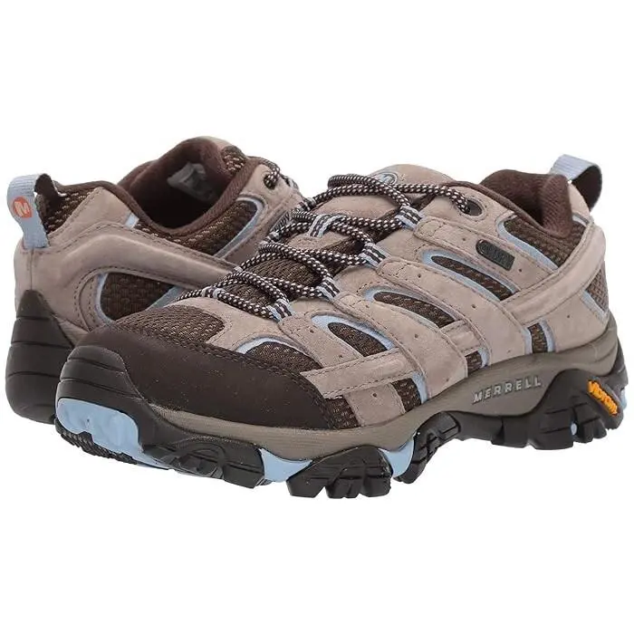 Merrell D4993 Womens Brindle Leather Moab 2 Vent Hiking Shoes Size 10M