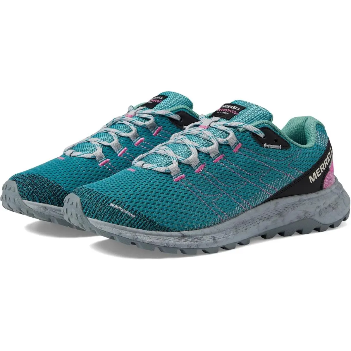 Merrell D5053 Lake/jade Fly Strike Women`s Hiking Shoes Size US 9M EU 40