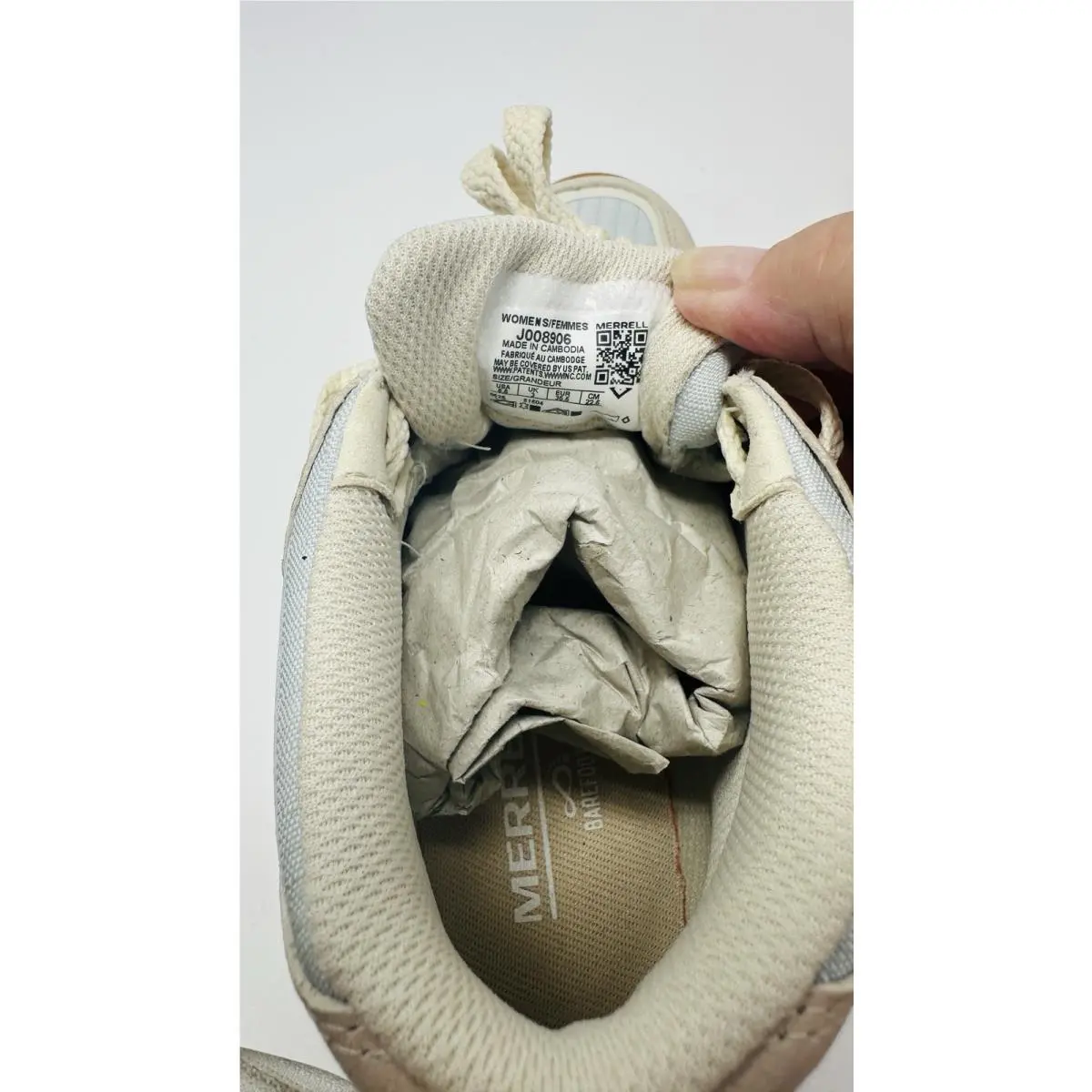 Merrell shoes - Merrell Wrapt - Wrapt - Beige (UPC: 0195021247272) 7