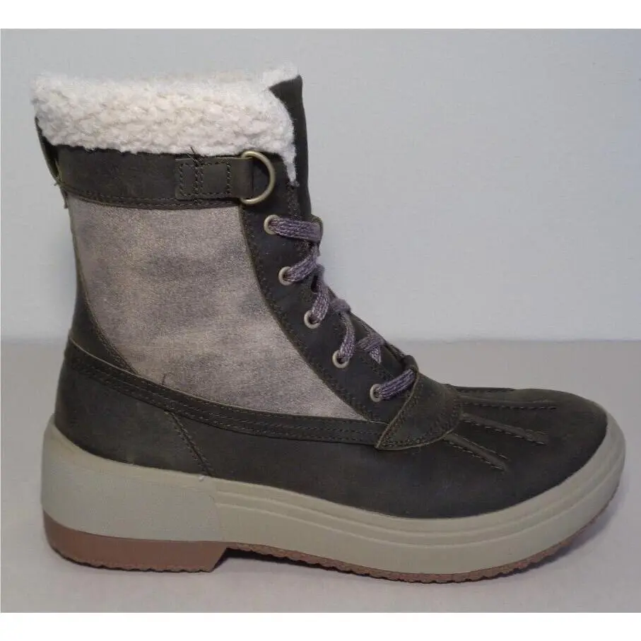 Merrell shoes - Haven Mid Lace Polar Waterproof - Olive (UPC: 194713133459) 0