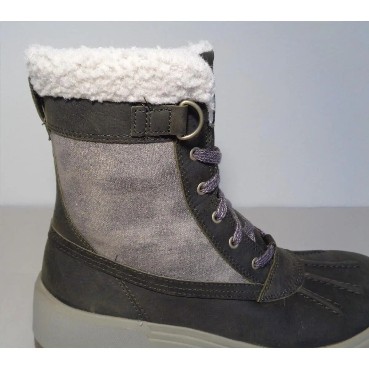 Merrell shoes - Haven Mid Lace Polar Waterproof - Olive (UPC: 194713133459) 1
