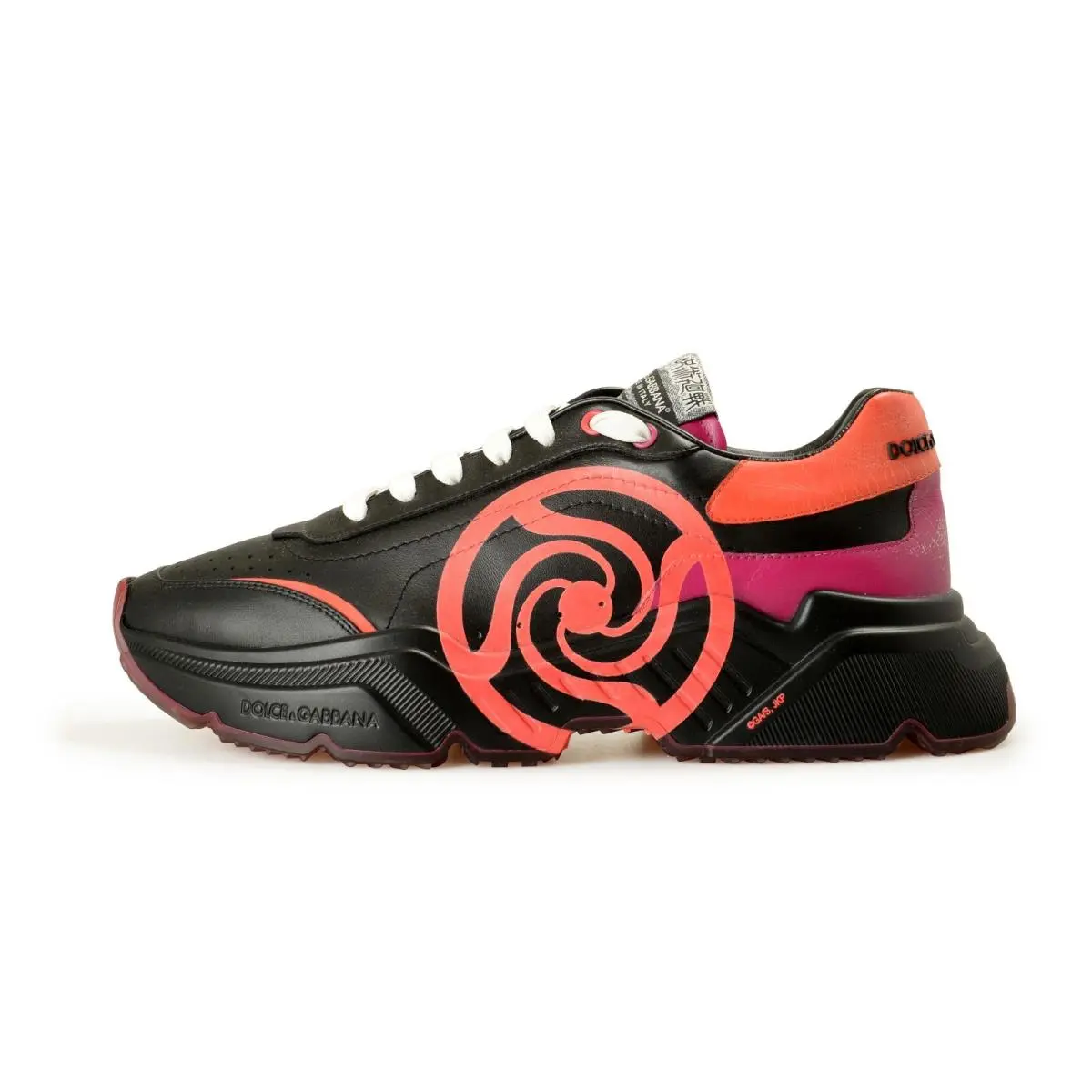 Dolce Gabbana Men`s Leather Athletic Sneakers Shoes US 11 UK 10 IT 44 by Dolce & Gabbana