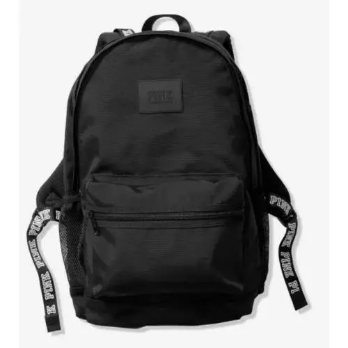 Victoria`s Secret Pink Campus Backpack Laptop Travel Book Bag Tote Rare Gift