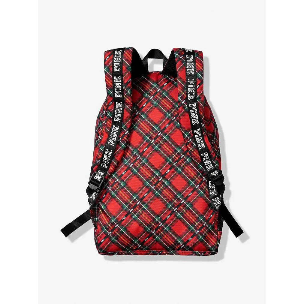 Victoria`s Secret Pink Campus Backpack Laptop Travel Book Bag Tote Rare Gift