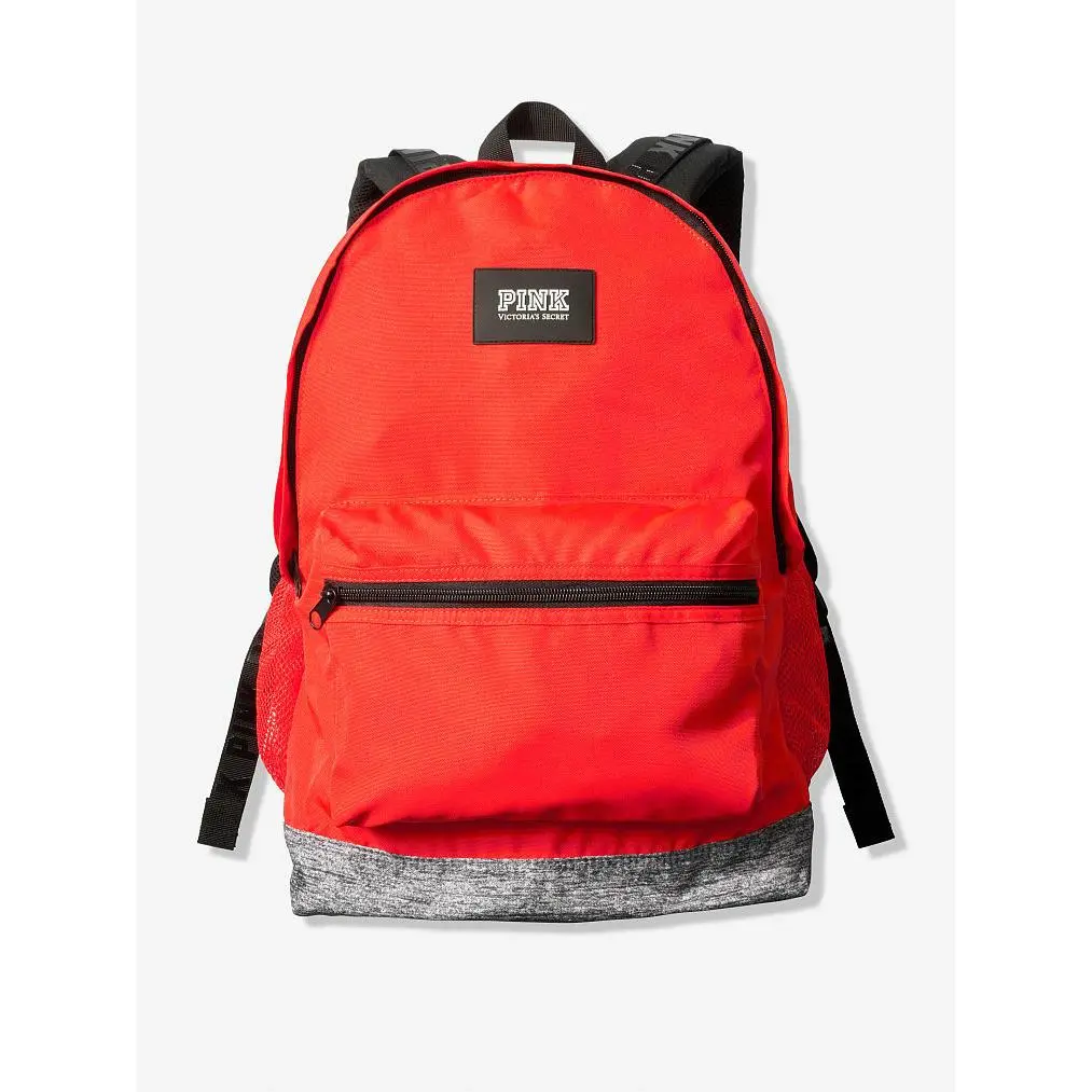Victoria`s Secret Pink Backpack School Campus Laptop Book Bag Travel Tote