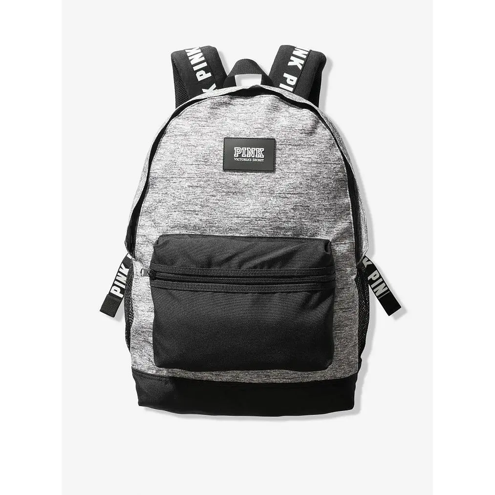 Victoria`s Secret Pink Backpack School Campus Laptop Book Travel Bag Great Gift