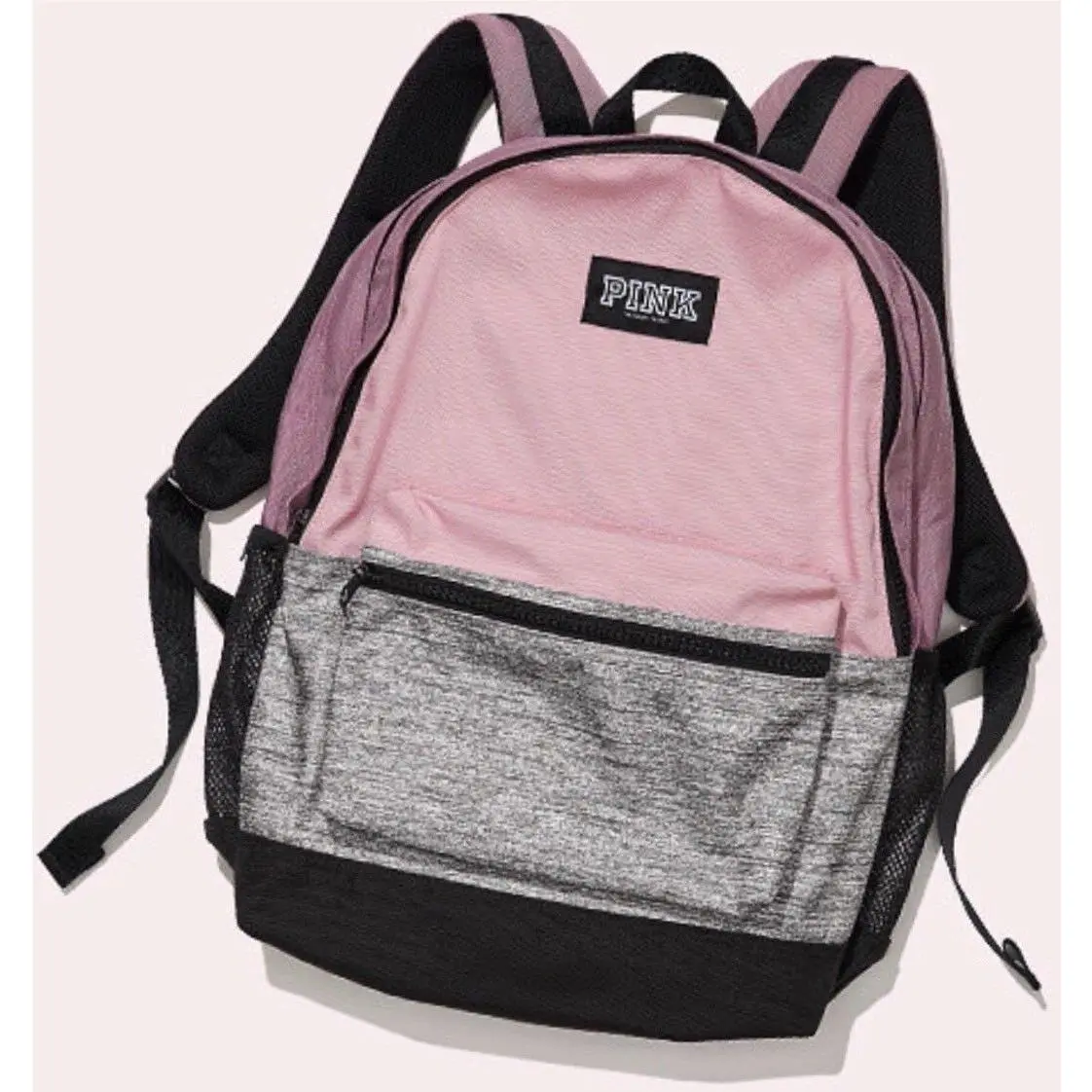 Victoria`s Secret Pink Campus Backpack Laptop Travel Book Bag Tote Rare Gift