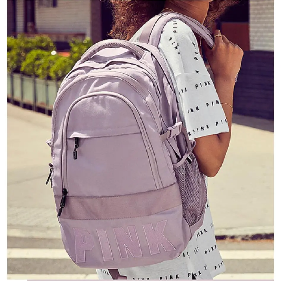 Victoria`s Secret Pink Collegiate Backpack School Travel Laptop Book Bag Tote by Victoria's Secret