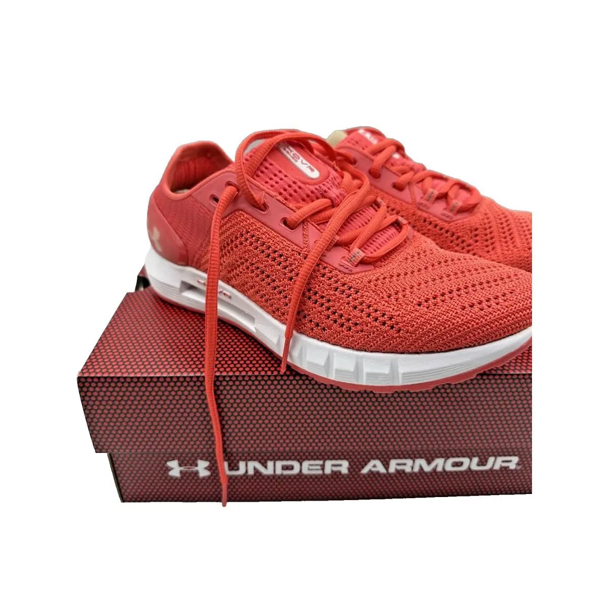 Under Armour Hovr Sonic 2 Women Running Shoes Orange Coral Size 7.5 3021588