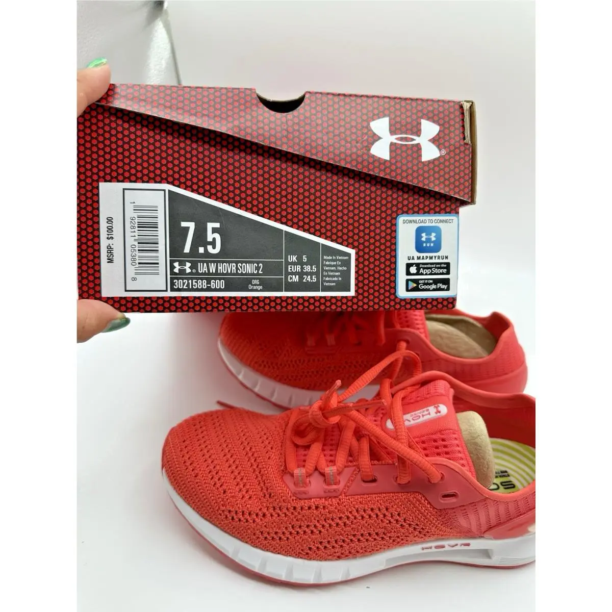 Under Armour shoes - Under Armour HOVR Sonic - HOVR Sonic - 3021588 - Pink 6