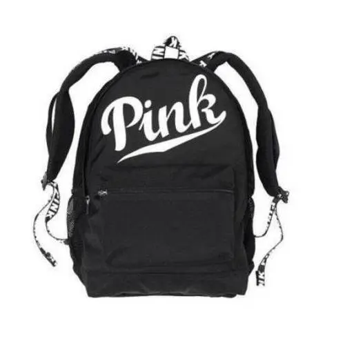 Victoria`s Secret Pink Campus Backpack Laptop Travel Book Bag Tote Rare Gift