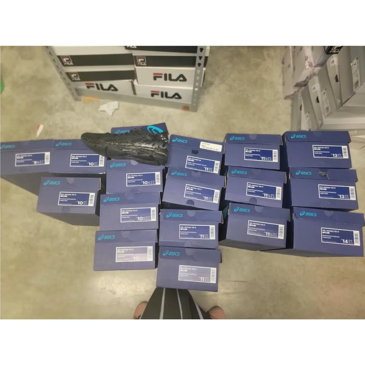 Asics shoes - ASICS GEL NOOSA TRI 11 - T626Q-9090 - Black 24