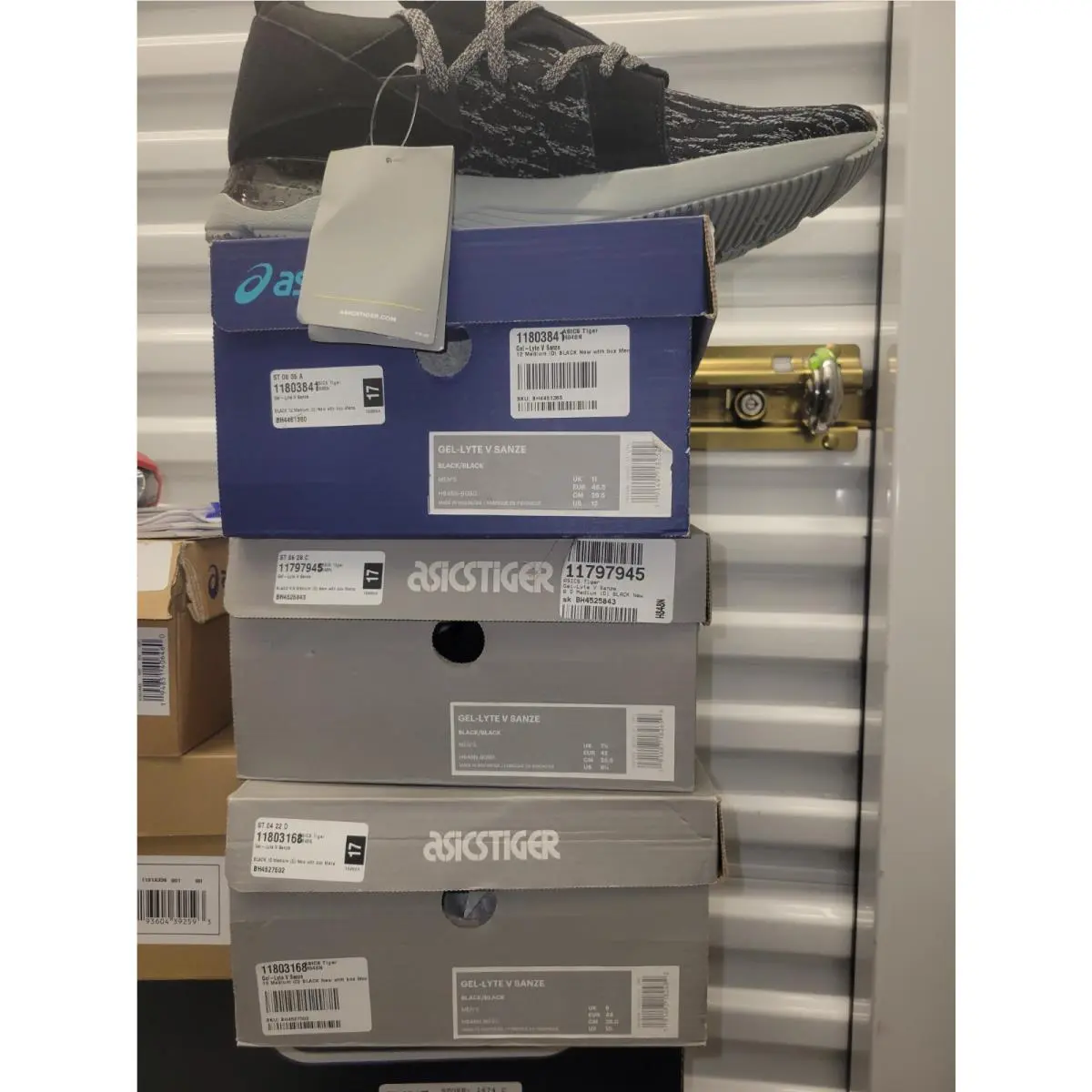 Asics shoes - ASICS GEL-Lyte V - H848N-9090 - Black 13