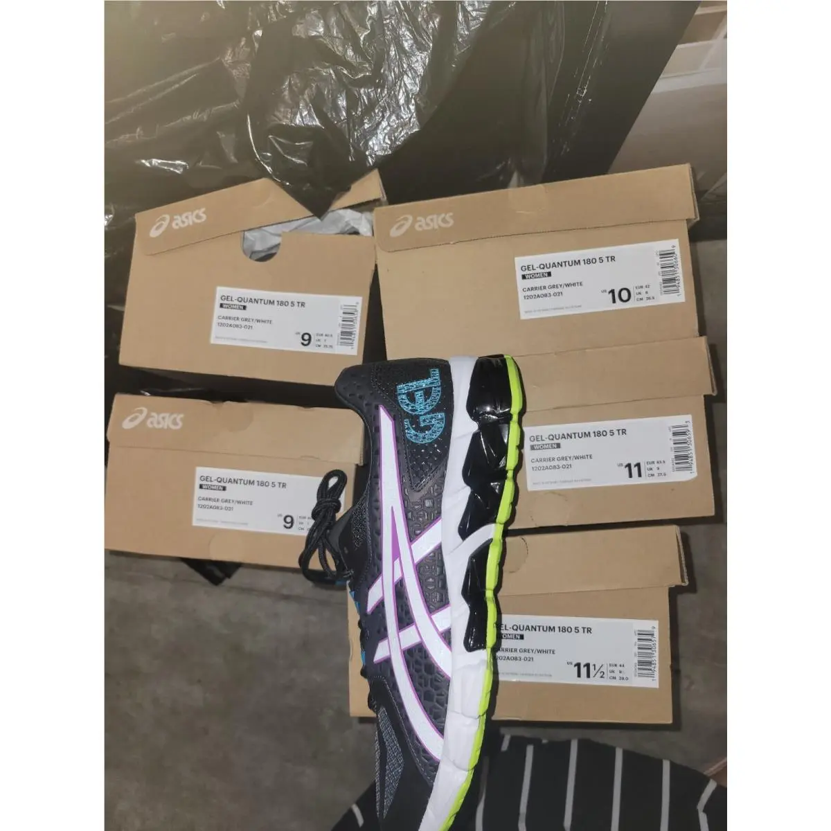 Asics shoes - Asics Gel-Quantum 180 5 TR - 1202A083-021 - White 3