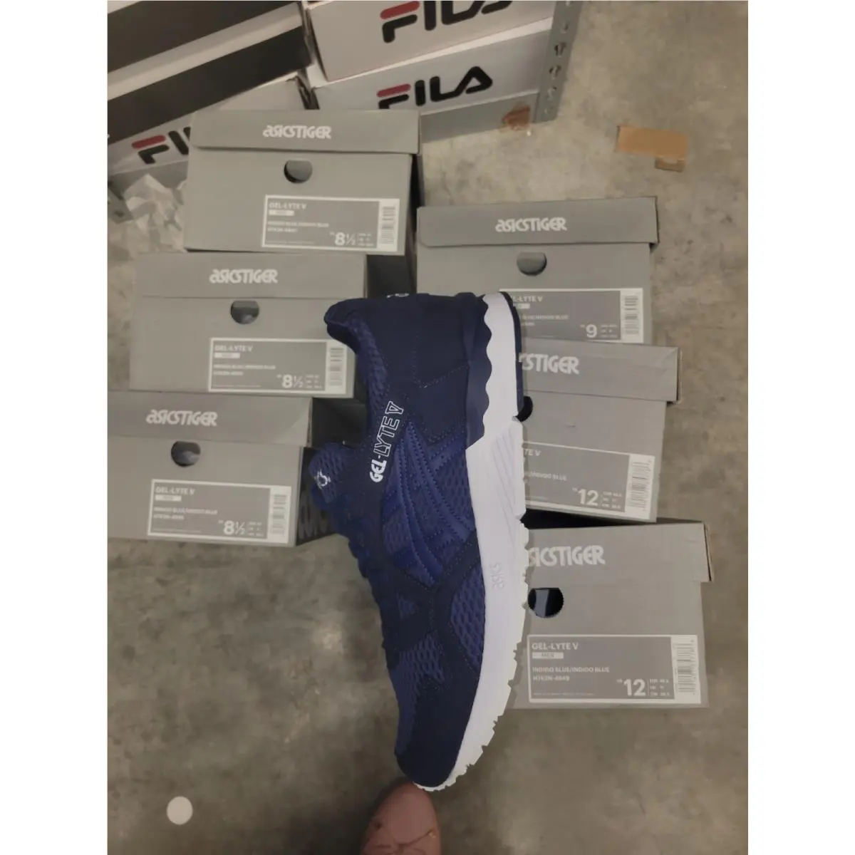 Asics shoes - ASICS GEL-Lyte V - Blue 5