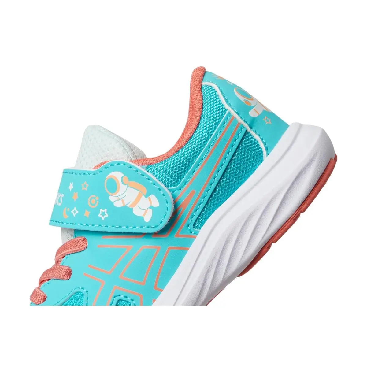 Asics shoes - Energy Aqua/Papaya 11