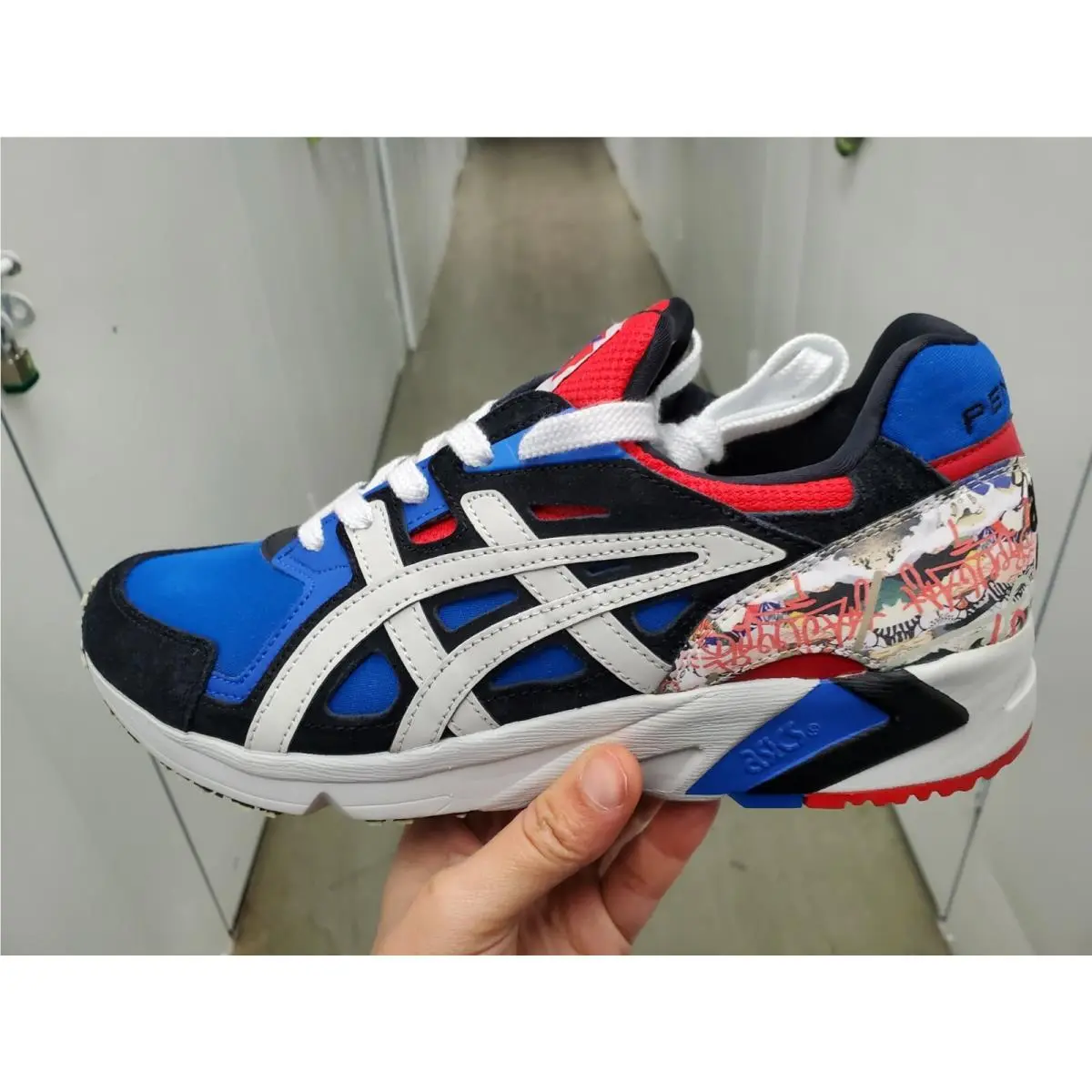 Asics Gel-ds Trainer OG 1191A327-400 Tuna Blue Clacier Grey Men`s Running Shoes