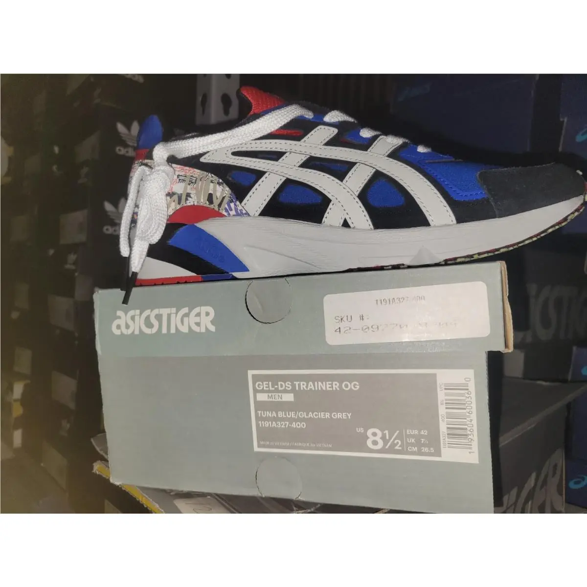 Asics shoes - GEL-DS - 1191A327-400 - Blue 8