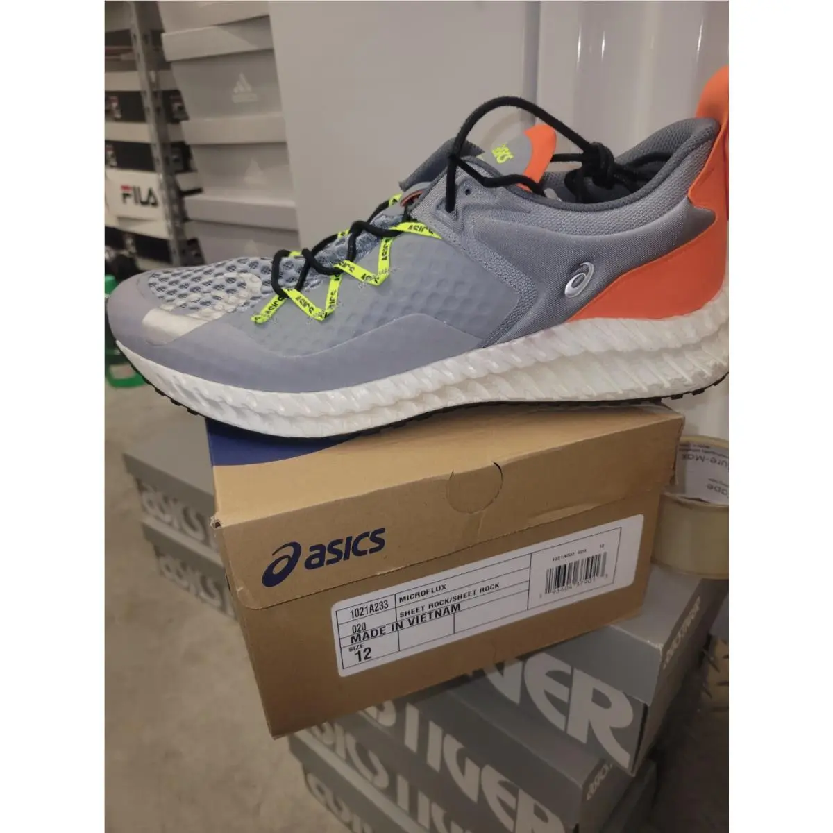 Asics shoes - ASICS MICROFLUX - MICROFLUX - 1021A233-020 - Gray 19