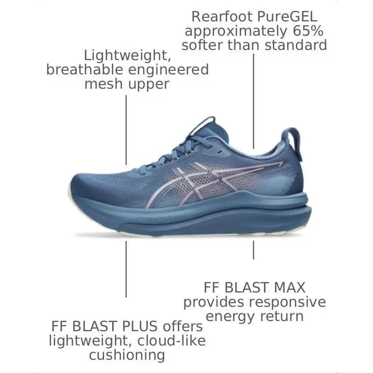 Asics shoes - 1012 b 992 002 - 1012B939400 - white hazy lilac 71