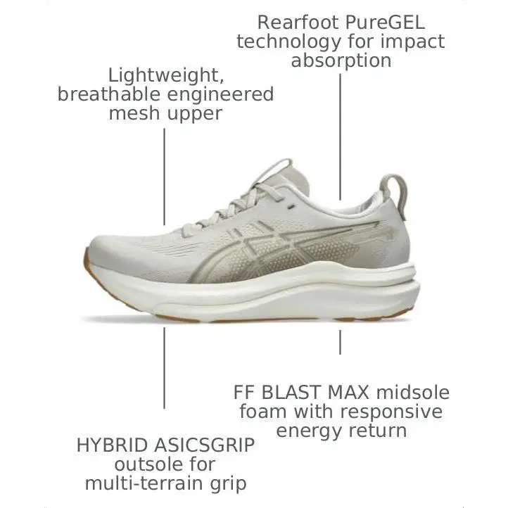 Asics shoes - 1012 b 992 002 - 1012B939400 - white hazy lilac 54