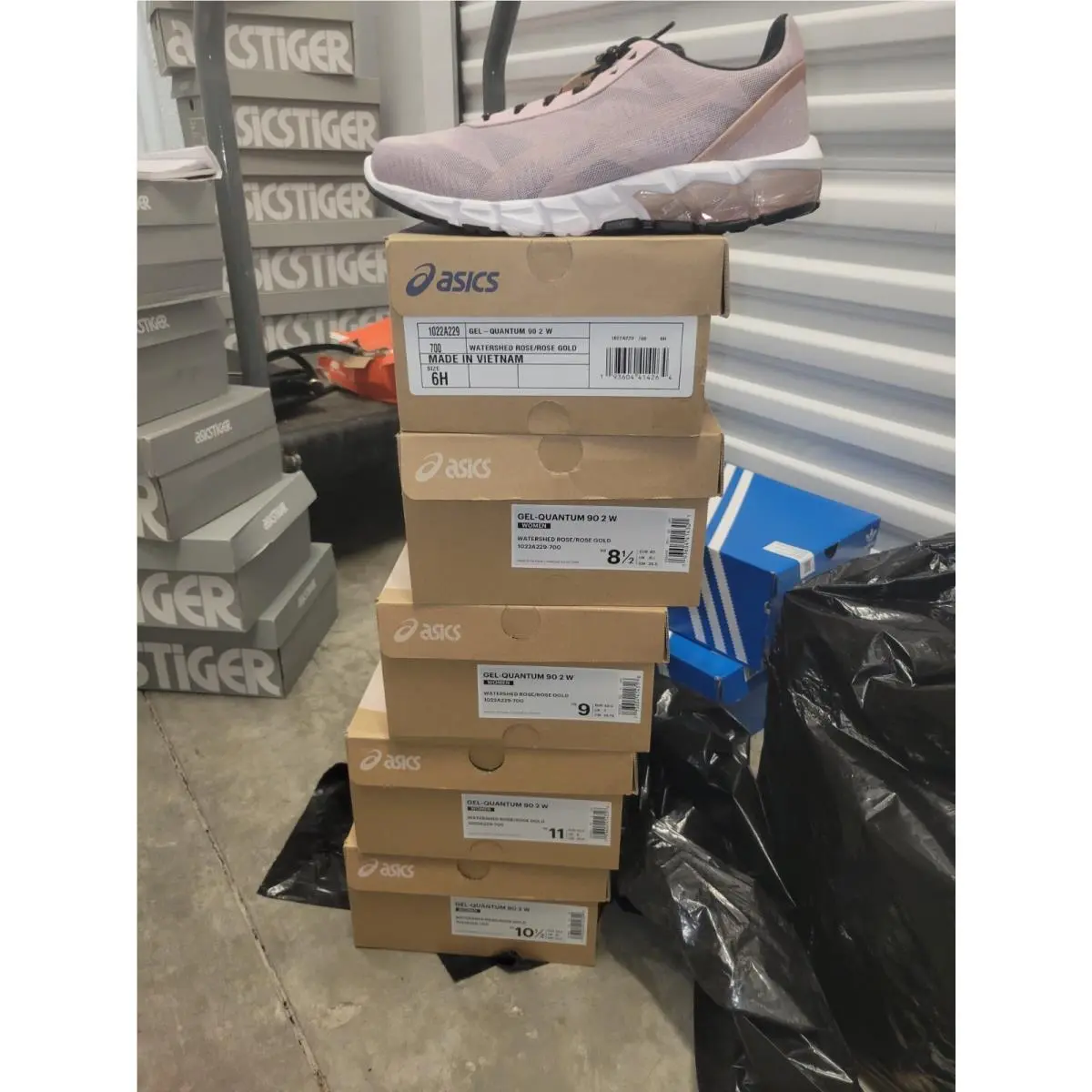 Asics shoes - ASICS GEL-Quantum 90 2 - 1022A229-700 - Pink 16