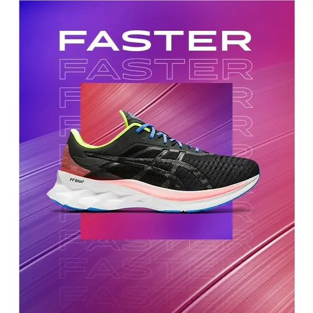Asics shoes - Novablast - Novablast - 1011A681-001 - Black 10