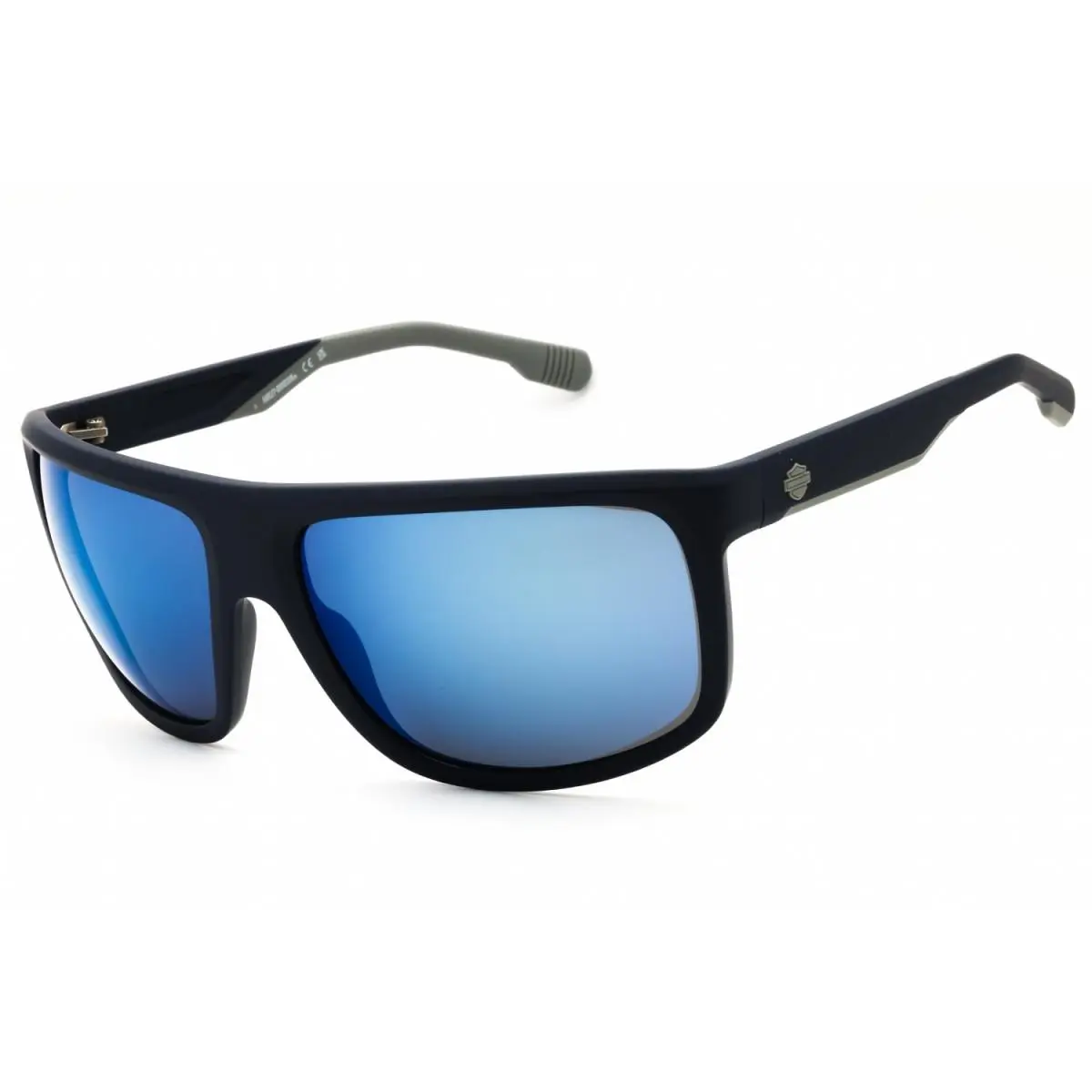 HD00029 91X Matte Blue/blue Mirror 66-18-135 Sunglasses by Harley Davidson