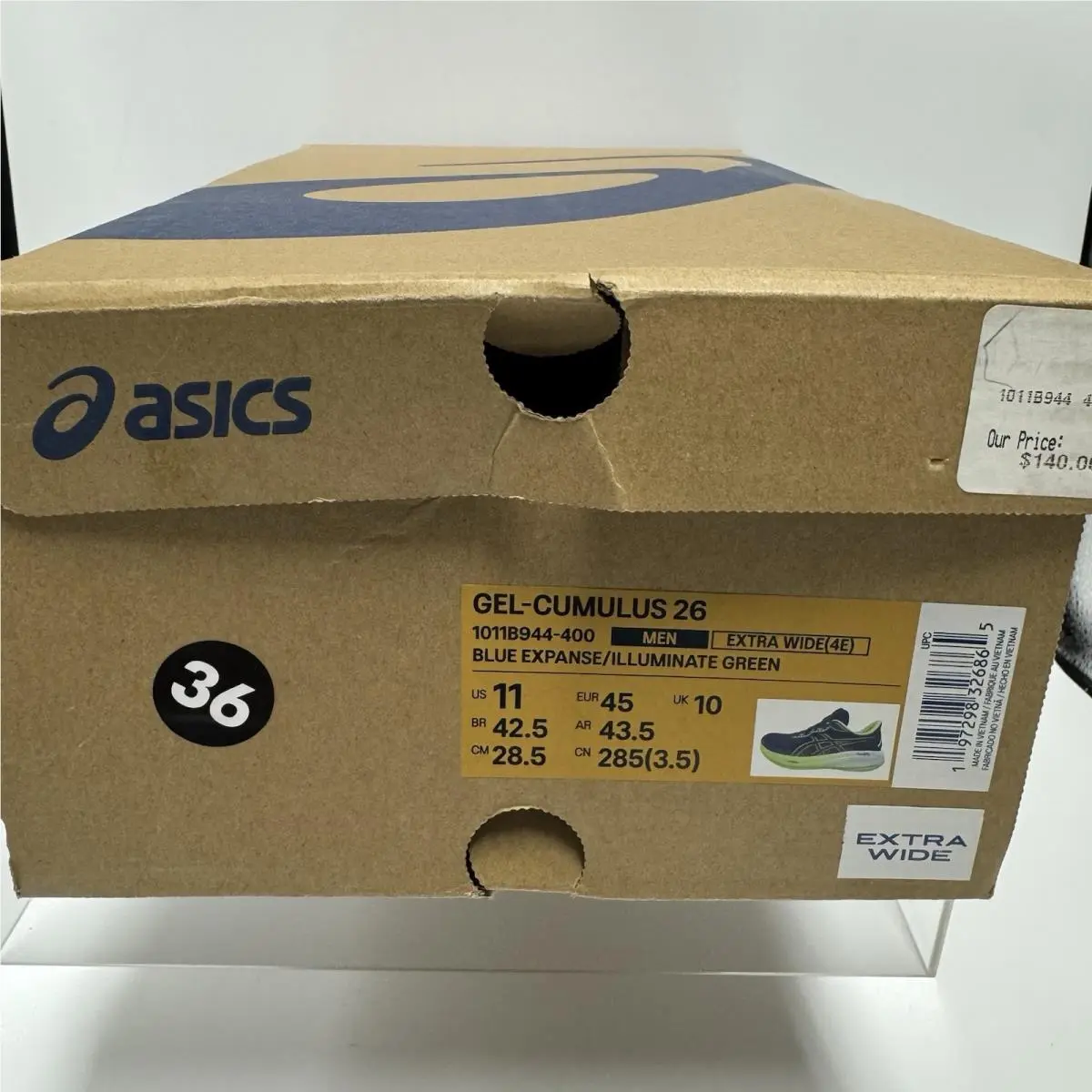 Asics shoes - ASICS Gel Cumulus 26 - Gel Cumulus - 1011B943-400 - Blue 8