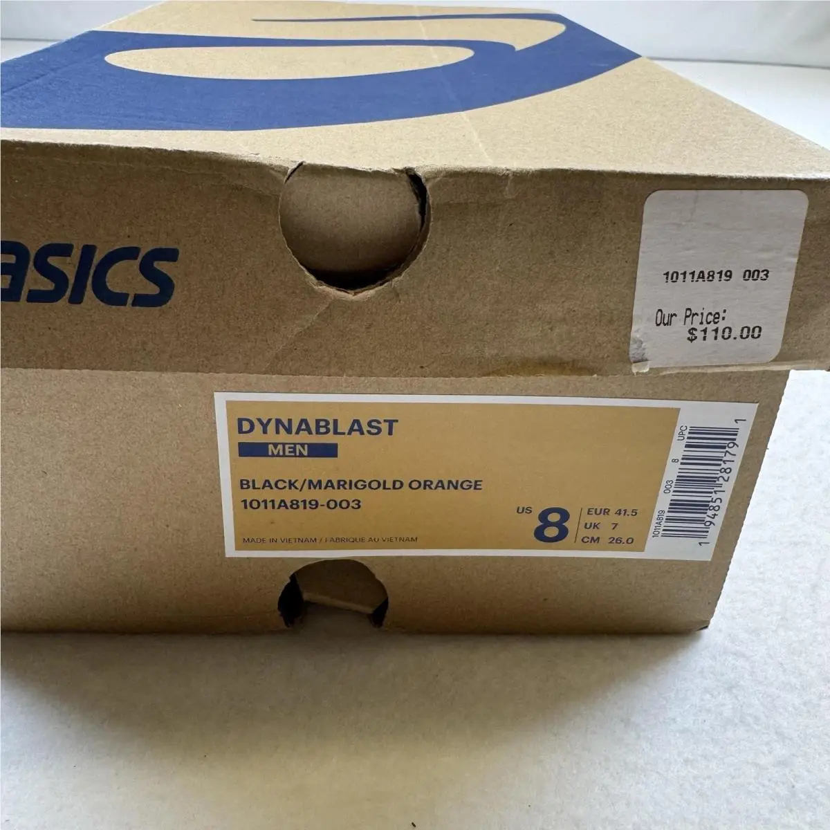 Asics shoes - ASICS Dynablast 1011A819 - Dynablast - 1011A819-003 - Black 11