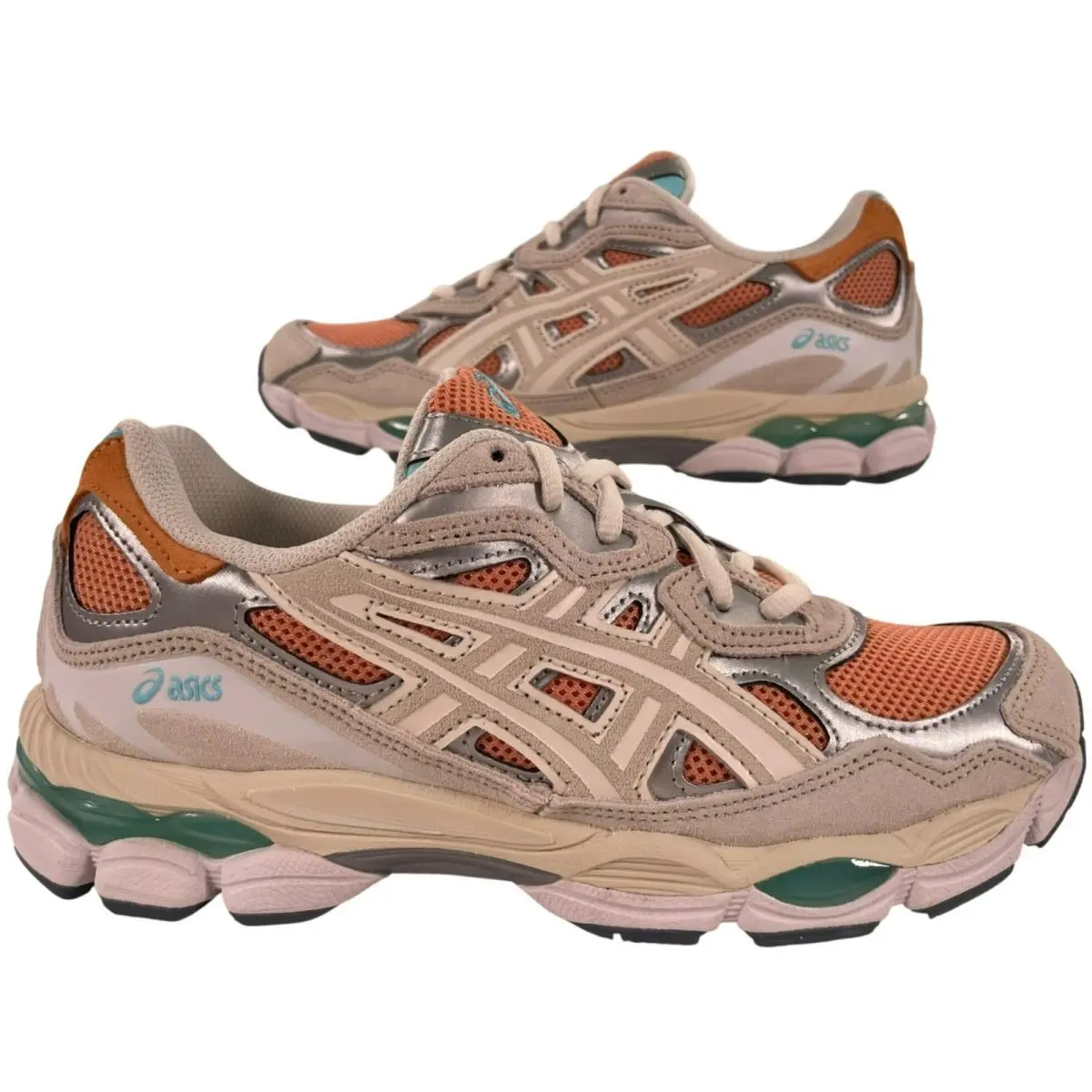 Asics Mens Gel-nyc Running Shoes Terracotta/cream Men`s Sz 805 Women`s Sz 10